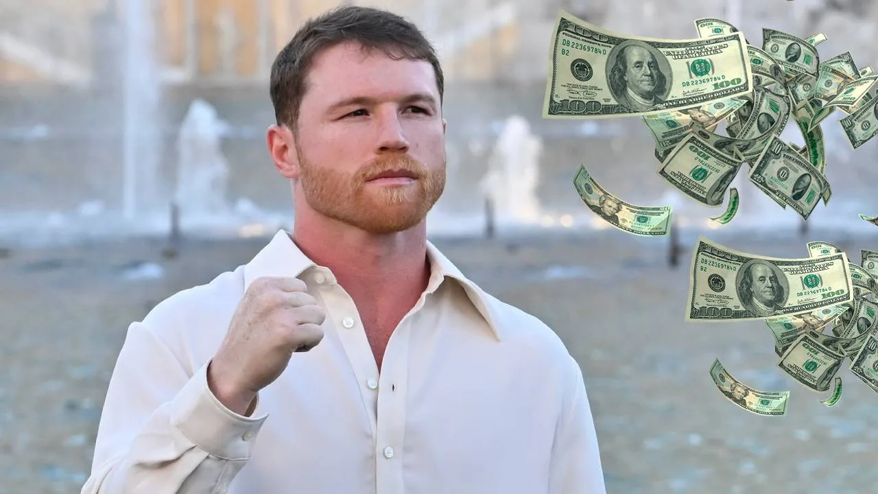 Con los 150 millones que Canelo Álvarez ganará ante Terence Crawford, esta será la nueva cifra de su fortuna