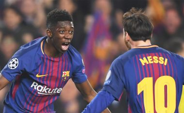 Dembelé y Messi fueron compañeros en el Barcelona.