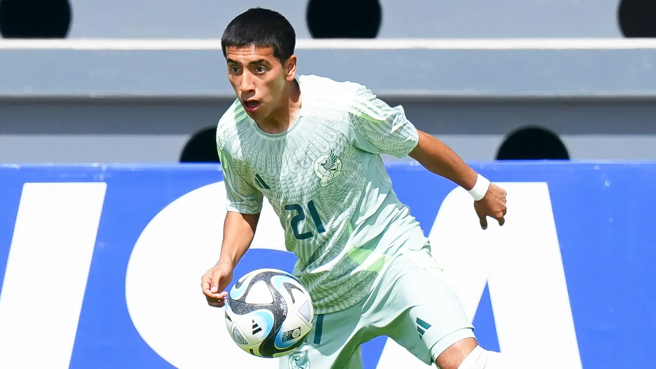 Diego Sánchez, una de las figuras de México Sub 20.