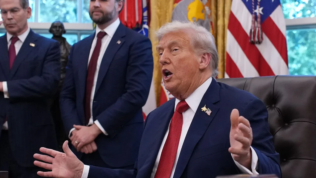 Donald Trump, actual presidente de los Estados Unidos. 