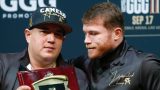 Eddy Reynoso y Canelo Álvarez