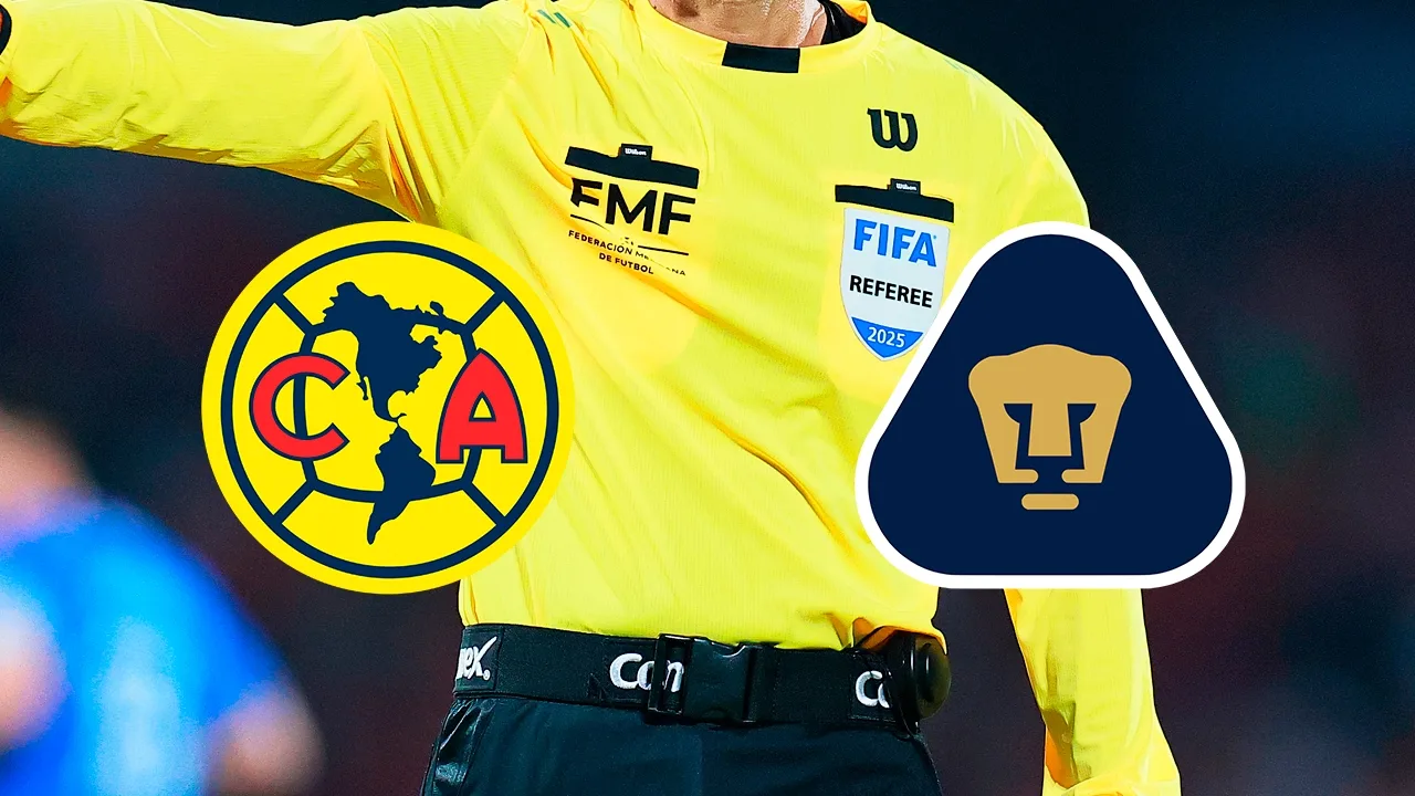 Han confirmado al árbitro del América vs Pumas.