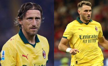 Luka Modric y Santi Giménez
