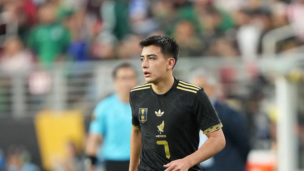 Gilberto Mora, jugador de la Selección Mexicana Sub-20.