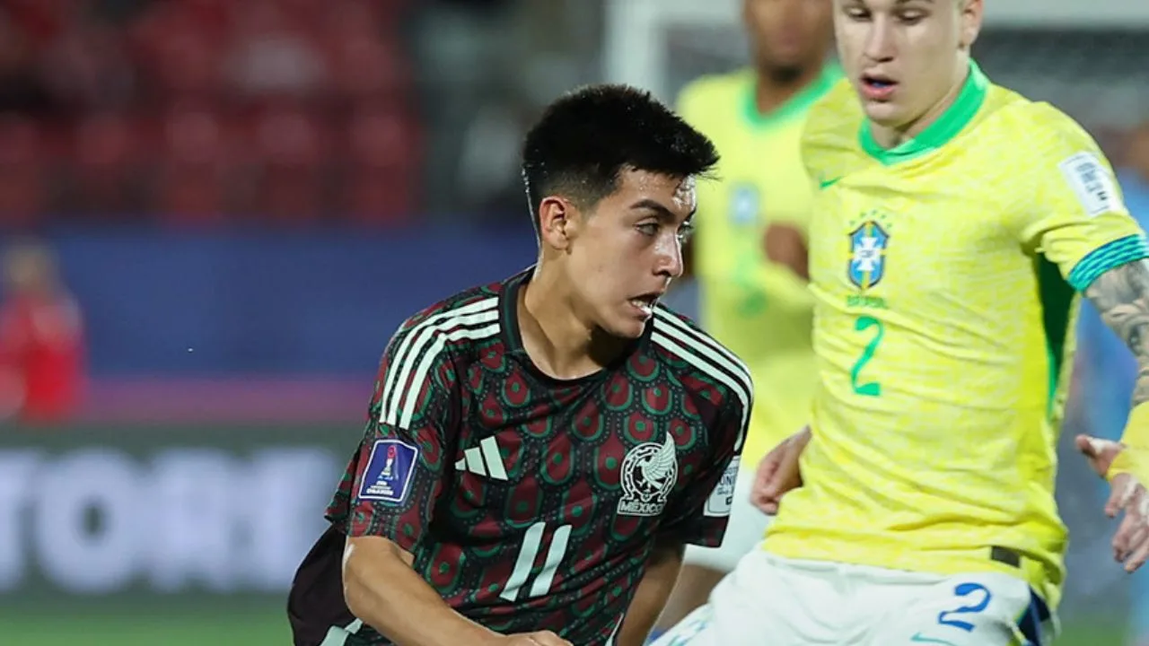 Gilberto Mora, jugador de la Selección Mexicana Sub 20. 