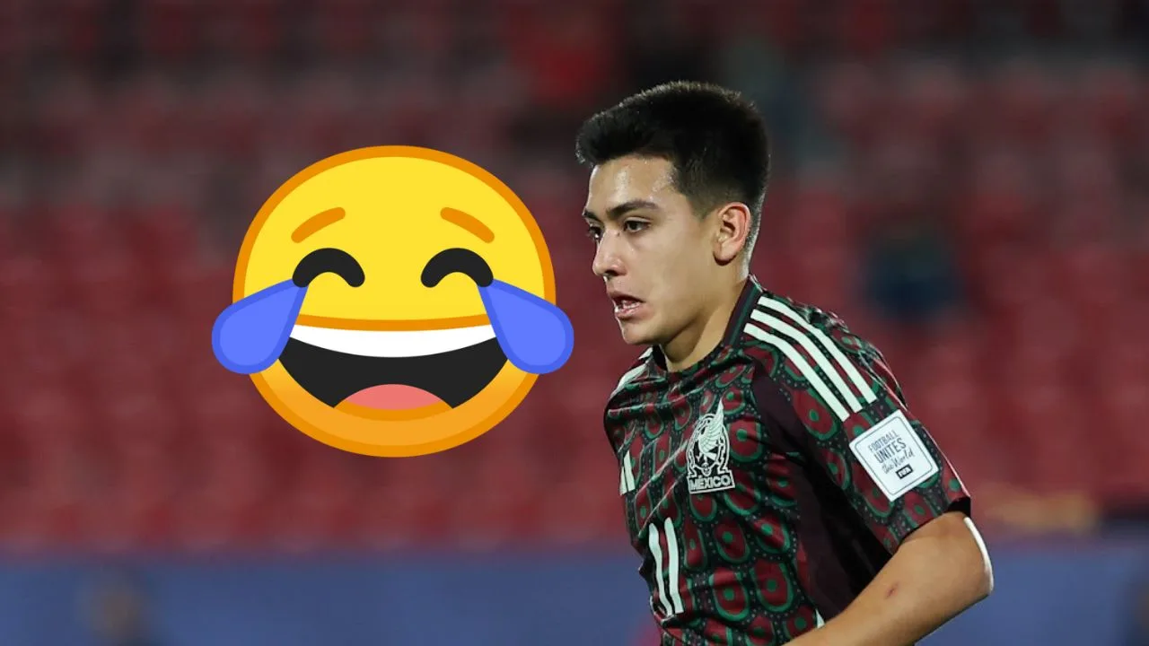 Gilberto Mora, jugador de la Selección Mexicana Sub 20. 