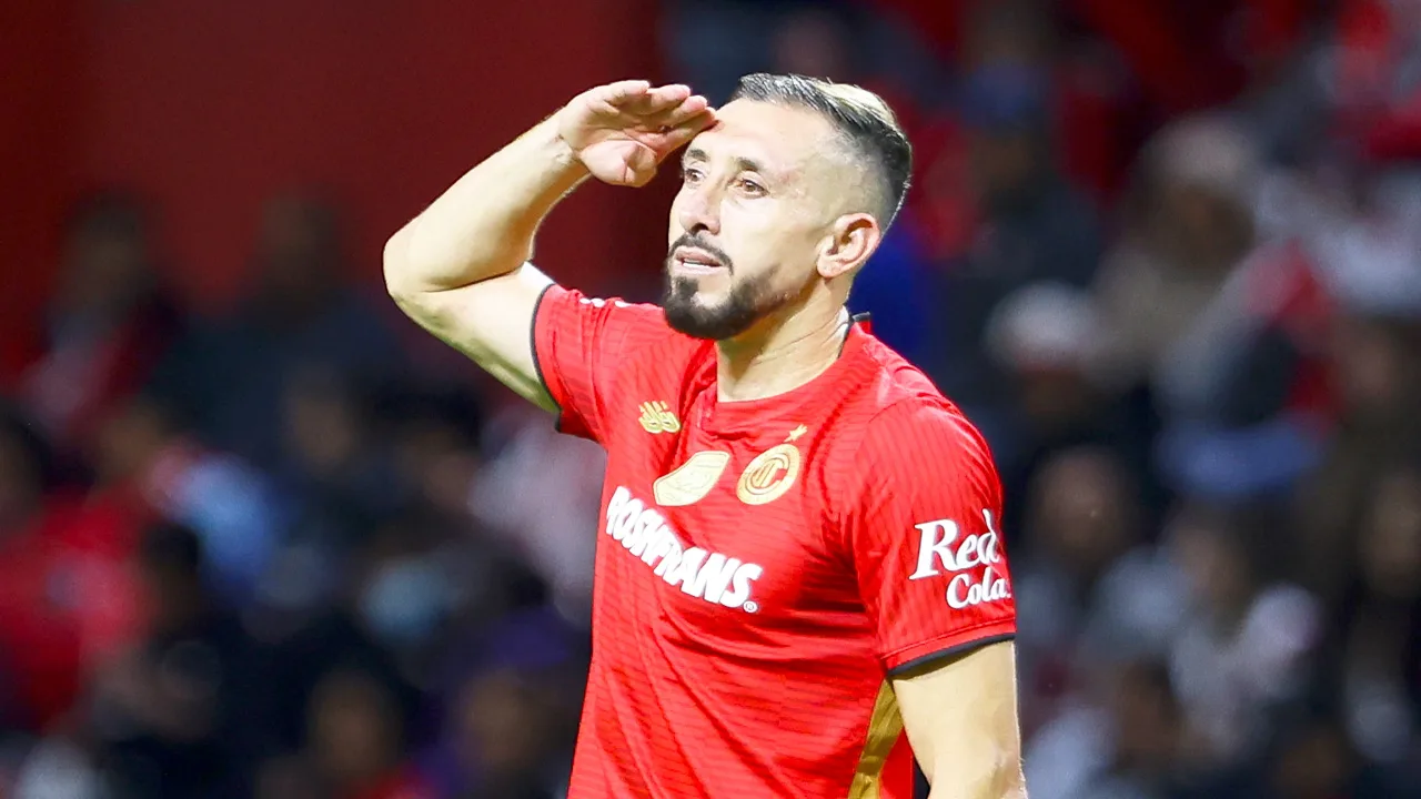 Héctor Herrera, protagonista del Toluca vs Mazatlán.