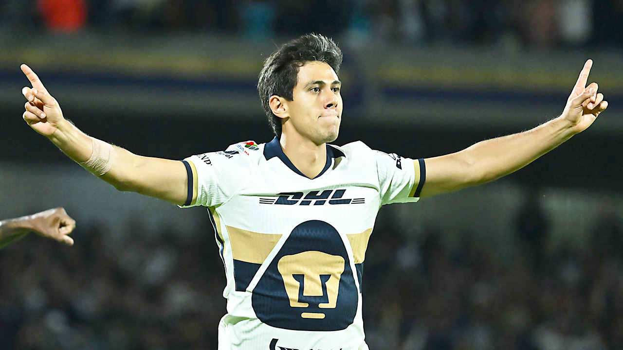 JJ Macías consigue su primer gol con Pumas, desata la locura en CU, pero Ángel Correa de Tigres los amarga