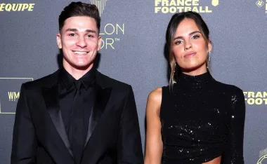 Julián Álvarez y Emilia Ferrero