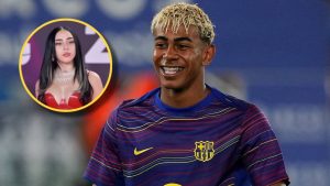 Lamine Yamal y Nicki Nicole