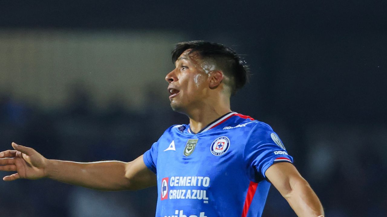 Ángel Sepúlveda, jugador de Cruz Azul. 