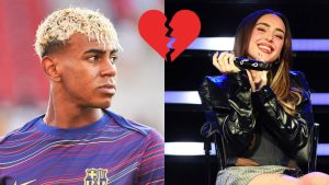 Lamine Yamal y Nicki Nicole.