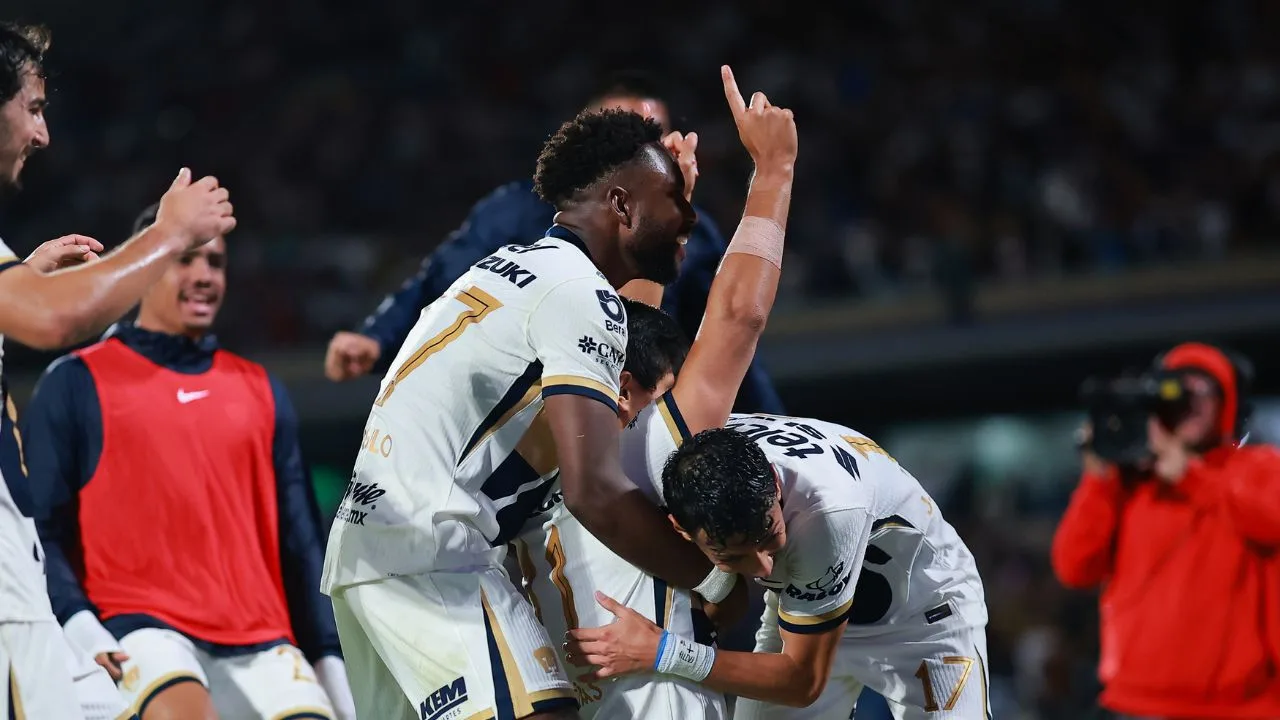 Pumas, equipo que juega en la Liga MX. 