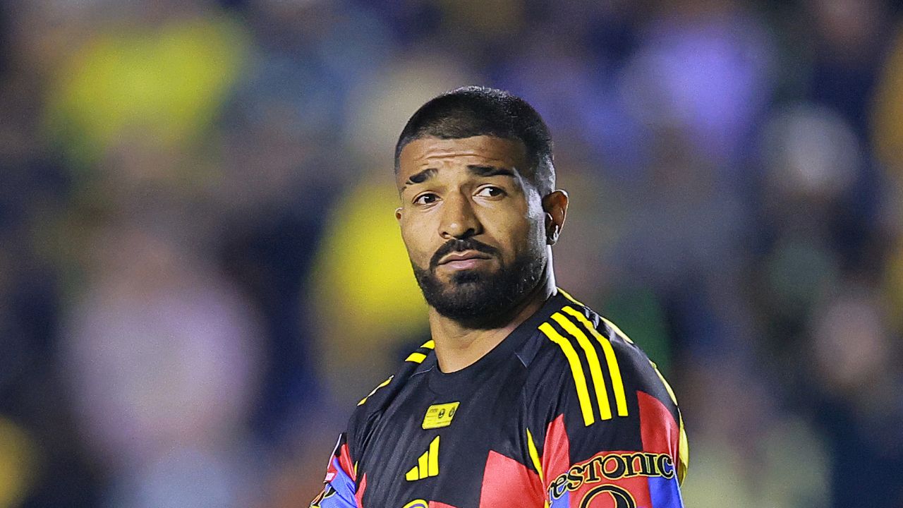 Rodrigo Aguirre, delantero del América. 