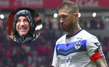 Sergio Ramos la pasó mal y el Turco Mohamed sacó ventaja.