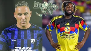 Keylor Navas y Allan Saint-Maximin