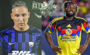 Keylor Navas y Allan Saint-Maximin