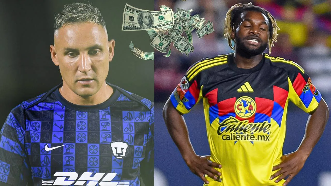 Keylor Navas y Allan Saint-Maximin.