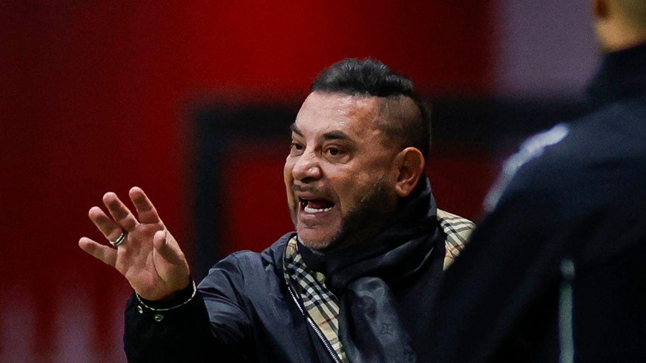 Antonio Mohamed, director técnico del Toluca. 
