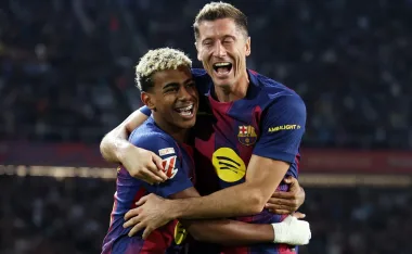 Robert Lewandowski, Lamine Yamal, FC Barcelona