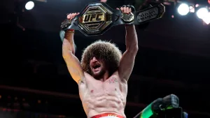 Merab Dvalishvili, campeón del peso gallo de la UFC