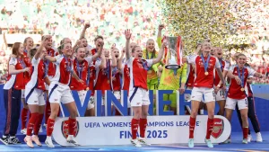 Arsenal, campeón de la Champions League Femenina 2025