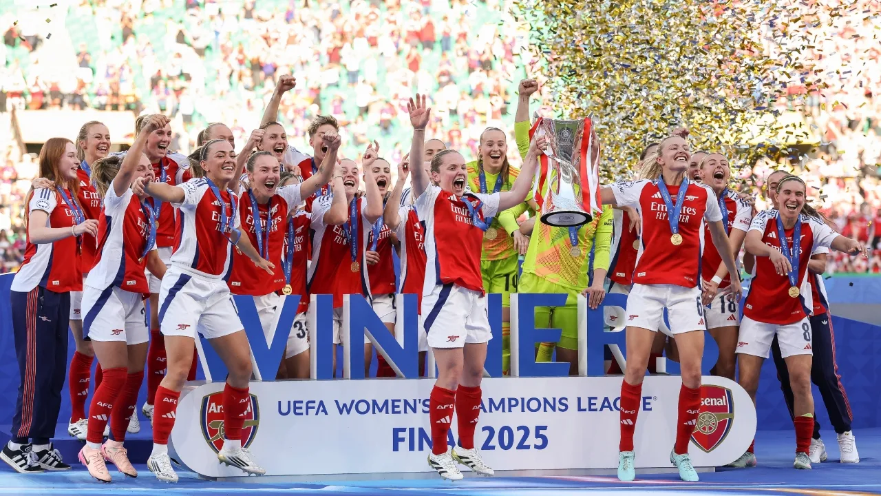 Arsenal, campeón de la Champions League Femenina 2025