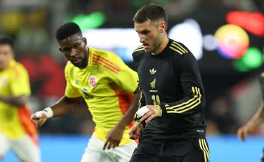 Santiago Giménez, Colombia vs. México