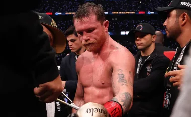 Canelo Álvarez luego de la derrota contra Terence Crawford