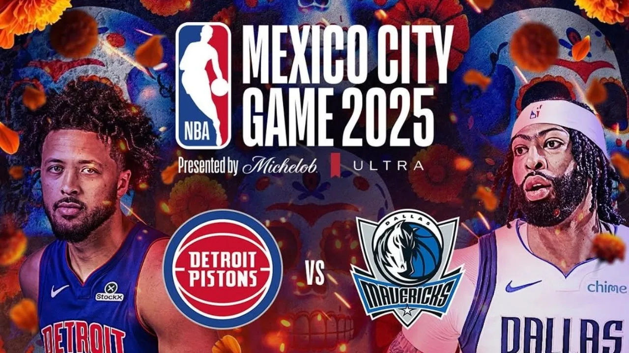 Detroit Pistons vs Dallas Mavericks, NBA Mexico City Game 2025