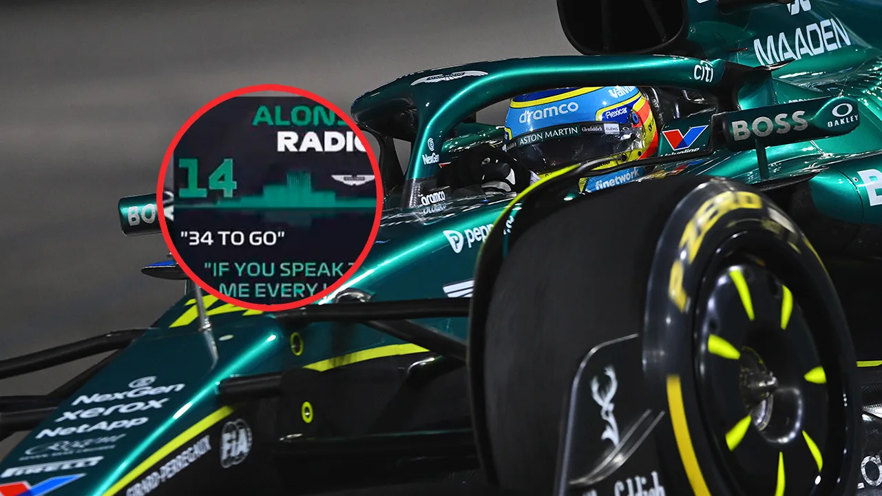 Fernando Alonso, Aston Martin, Gran Premio de Singapur de la F1