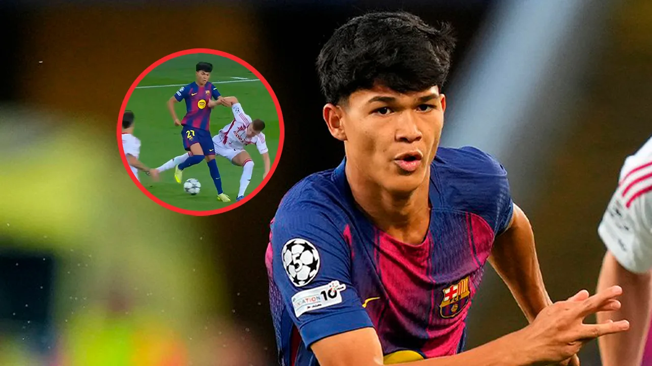 Dro Fernández en FC Barcelona vs Olympiacos por la Champions League