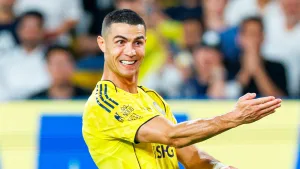 Cristiano Ronaldo celebró la victoria del Al Nassr con un inesperado influencer
