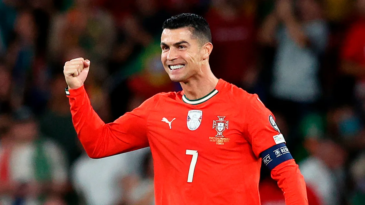 Cristiano Ronaldo se convirtió en el máximo goleador histórico de las Eliminatorias. 