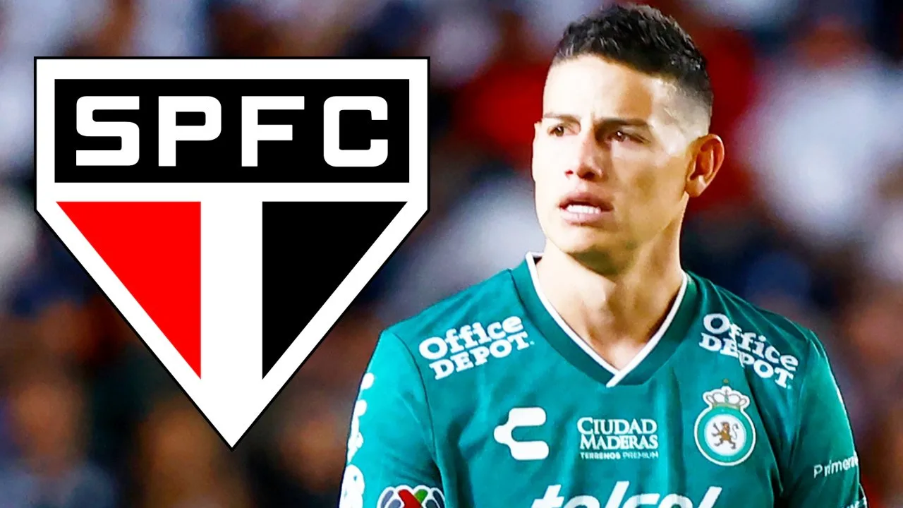 León negocia a Luciano da Rocha Neves del Sao Paulo por James Rodríguez