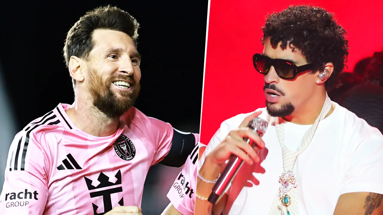 Lionel Messi y Bad Bunny se han reunido en Miami.