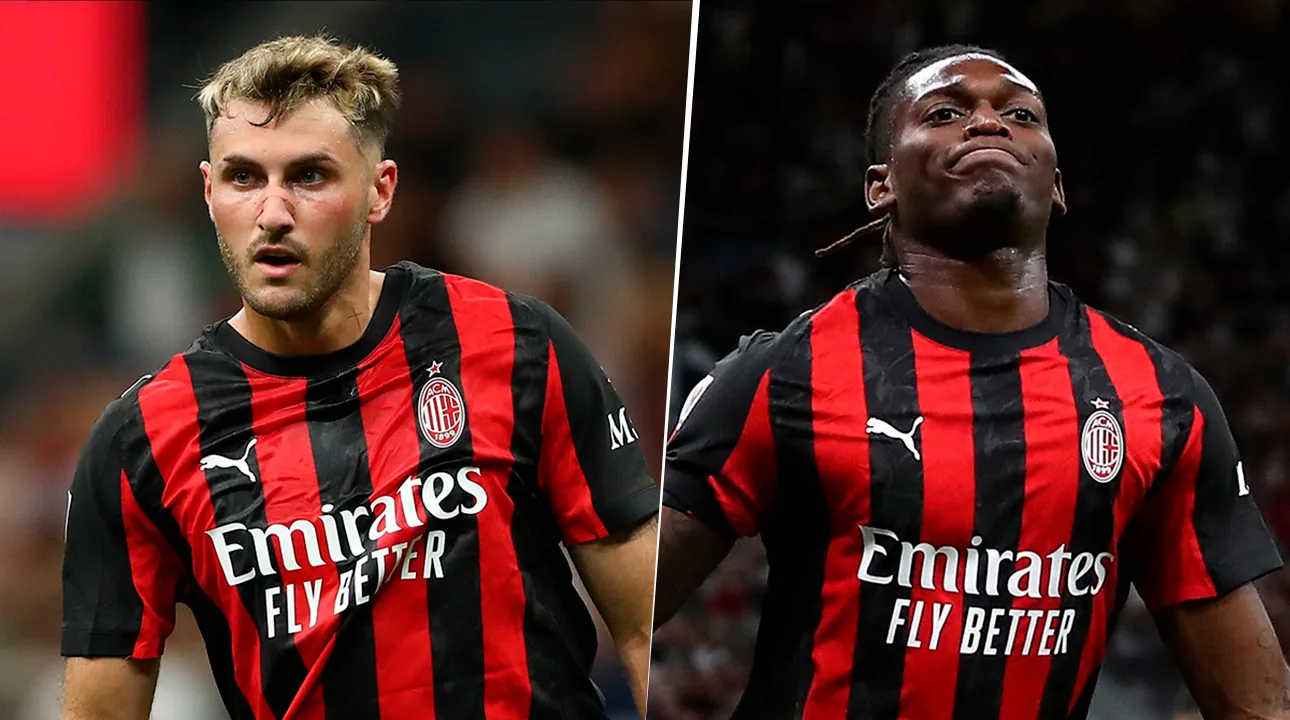 Santiago Giménez, Rafael Leao, AC Milan