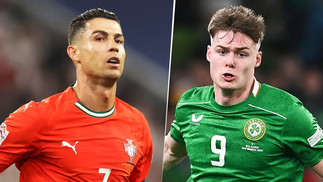 Portugal se mide ante Irlanda por las Eliminatorias UEFA.