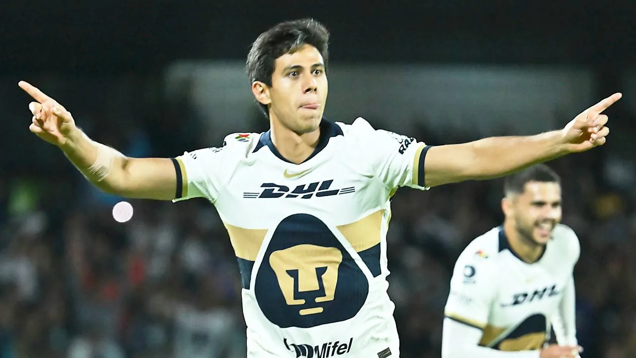 Pumas contará con José Juan Macías vs Atlético San Luis