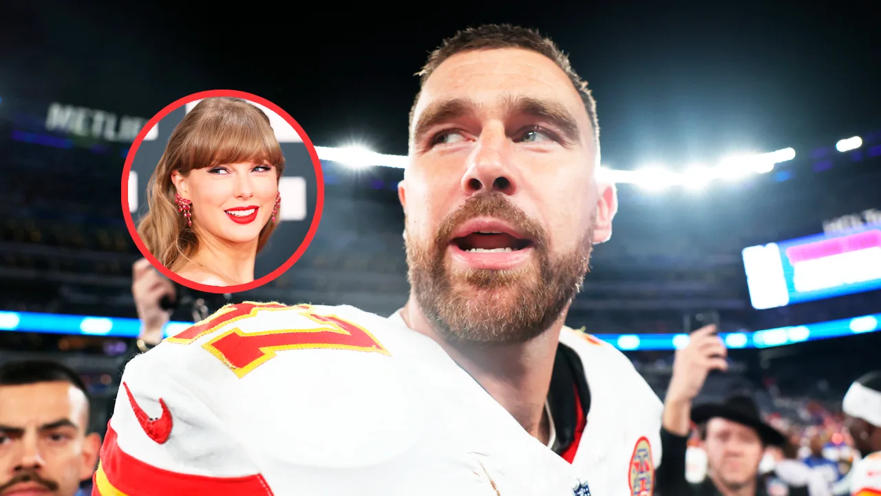 Travis Kelce le dedica su touchdown número 100 a Taylor Swift.