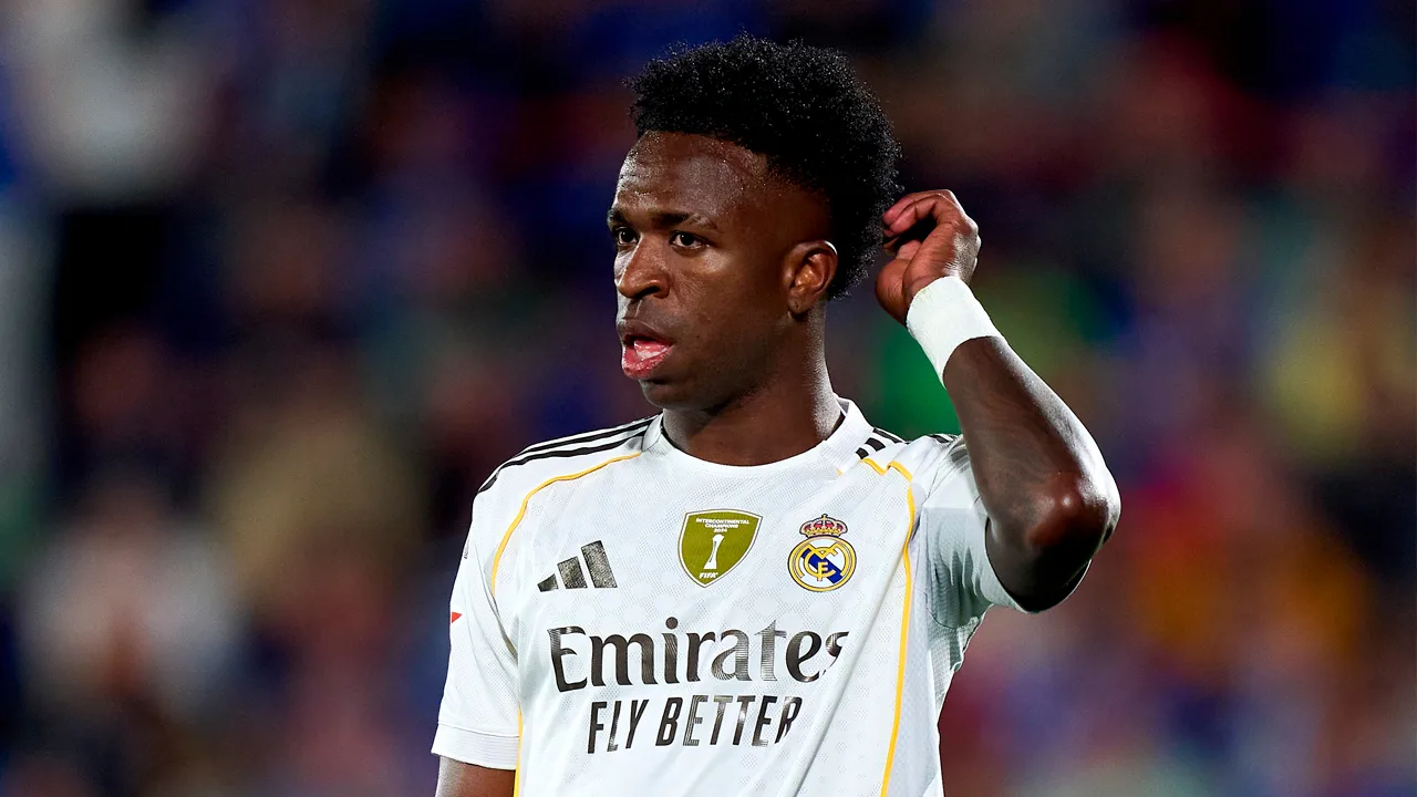 Vinicius Jr. y su futuro en duda en el Real Madrid.