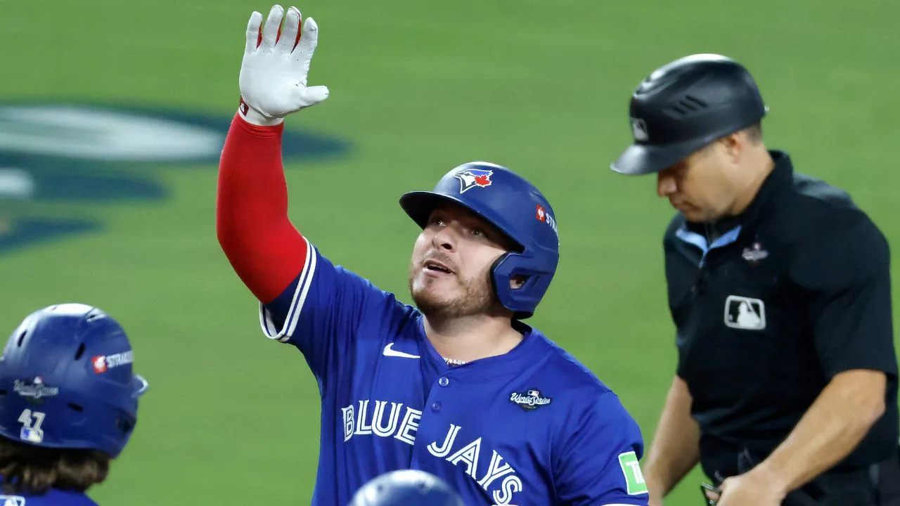 Alejandro Kirk, jugador de los Toronto Blue Jays. 