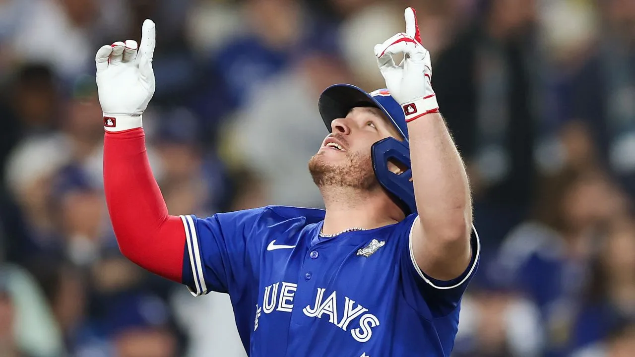 Alejandro Kirk, jugador de los Toronto Blue Jays. 