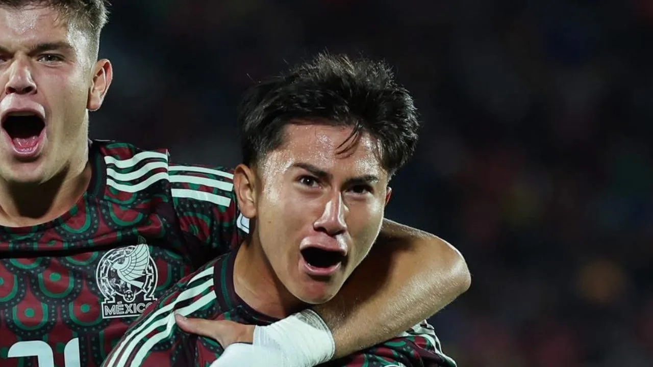 Alexéi Domínguez, jugador de la Selección Mexicana Sub 20. 