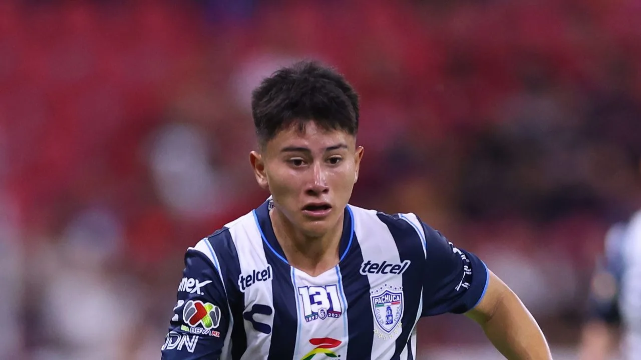 Alexéi Domínguez, jugador del Pachuca y de la Selección Mexicana Sub 20. 