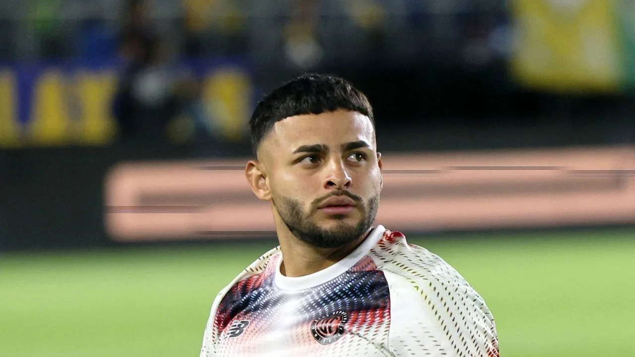 Alexis Vega, jugador del Toluca. 