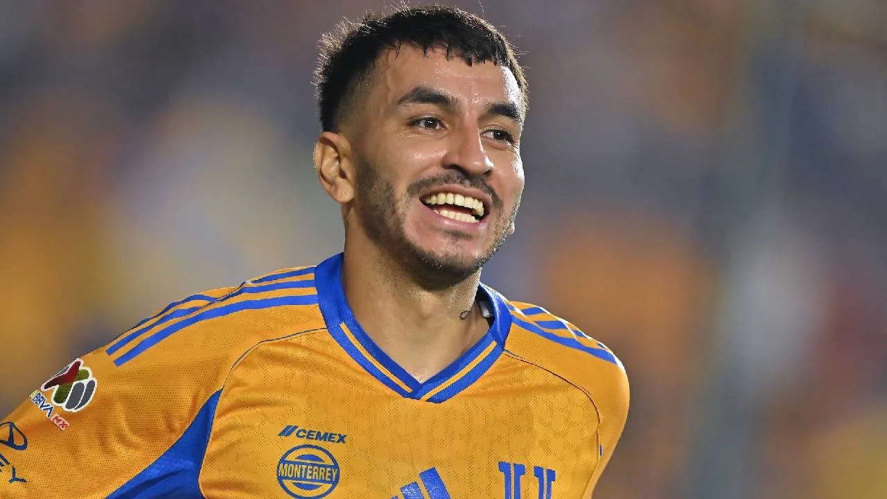 Ángel Correa, delantero de Tigres.