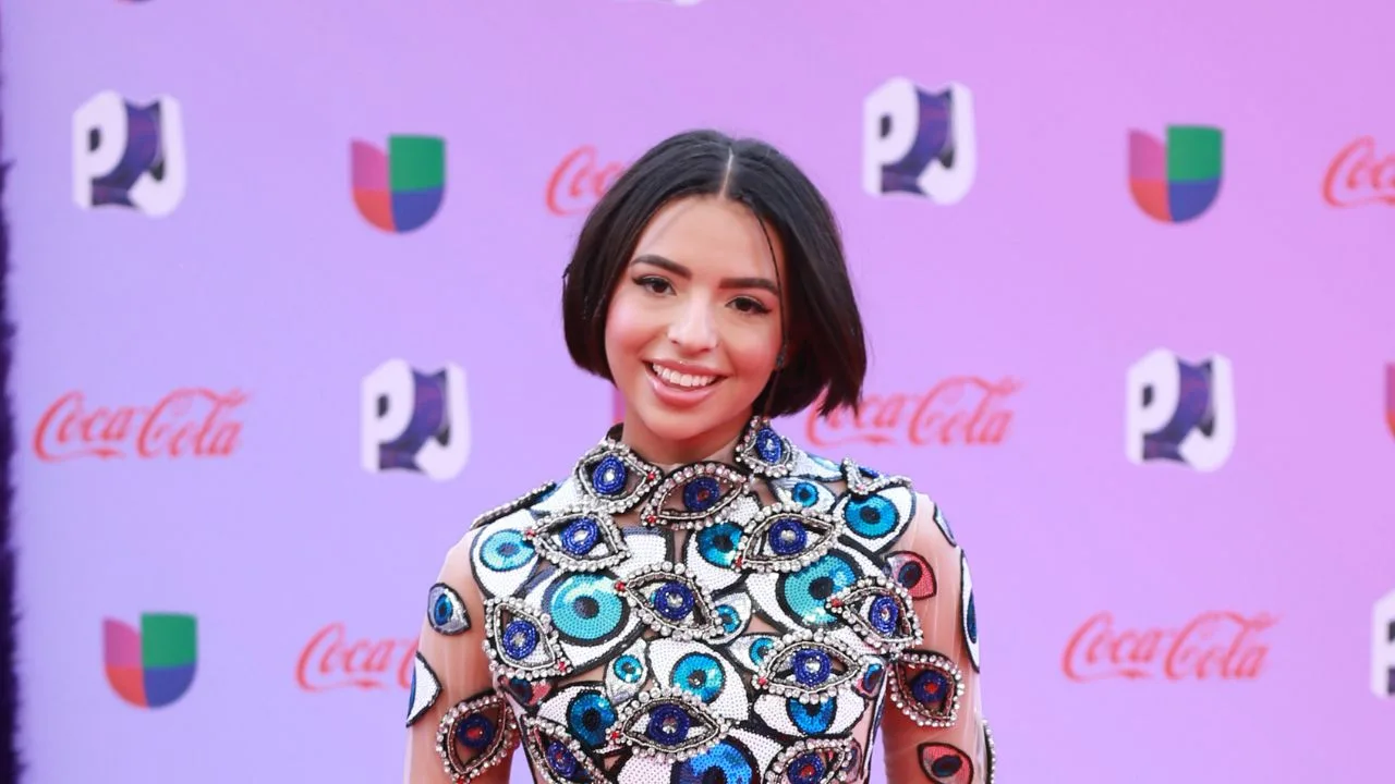 Ángela Aguilar, cantante de música mexicana. 