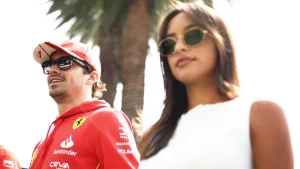 Charles Leclerc aclara durante el GP de México si su novia, Alexandra Saint Mleux, es mexicana o no