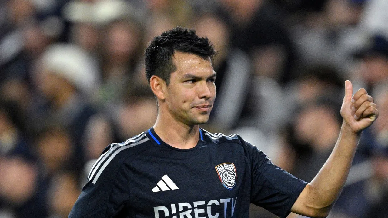 Hirving Lozano, jugador del San Diego FC. 